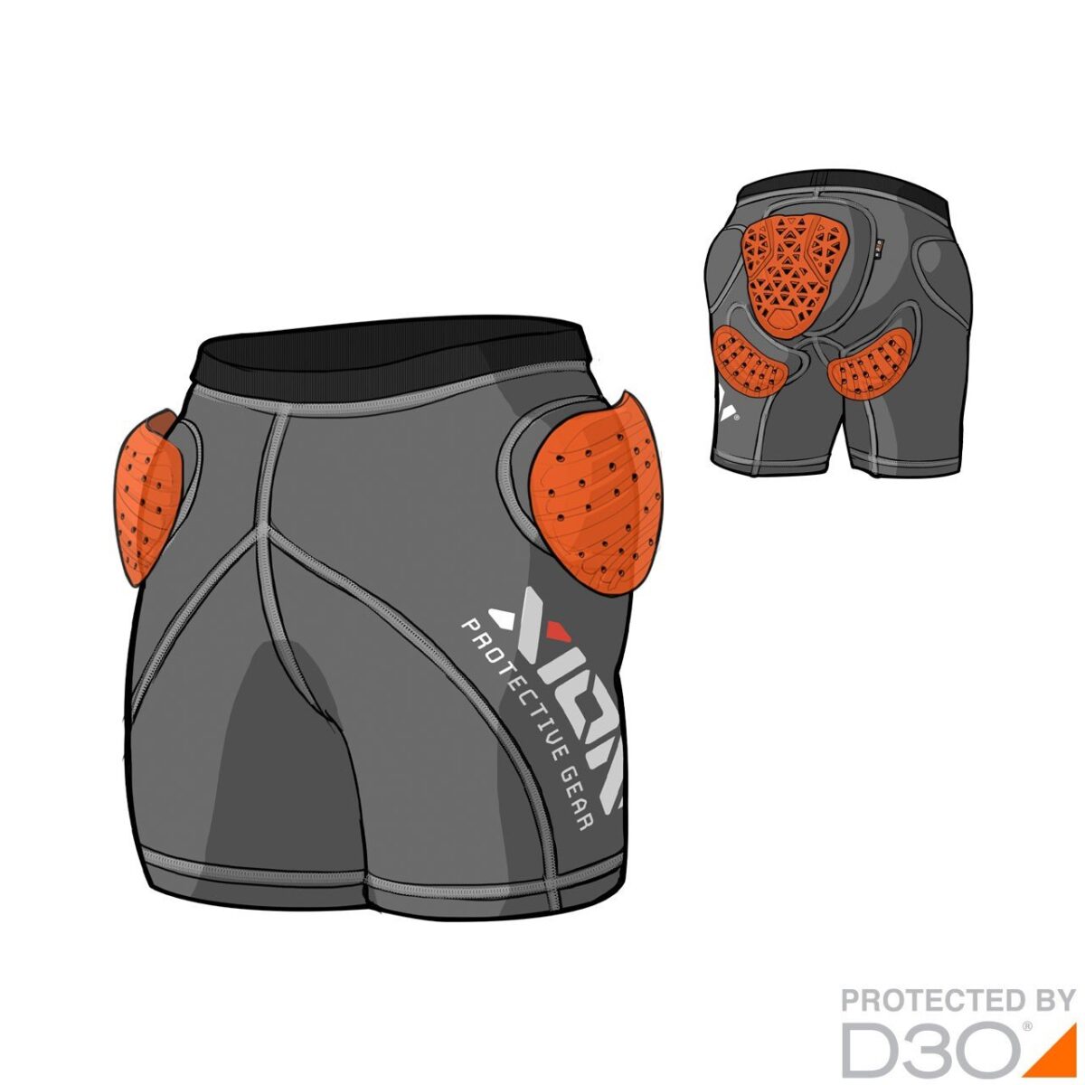 Shorts Freeride Evo – D3O [women]