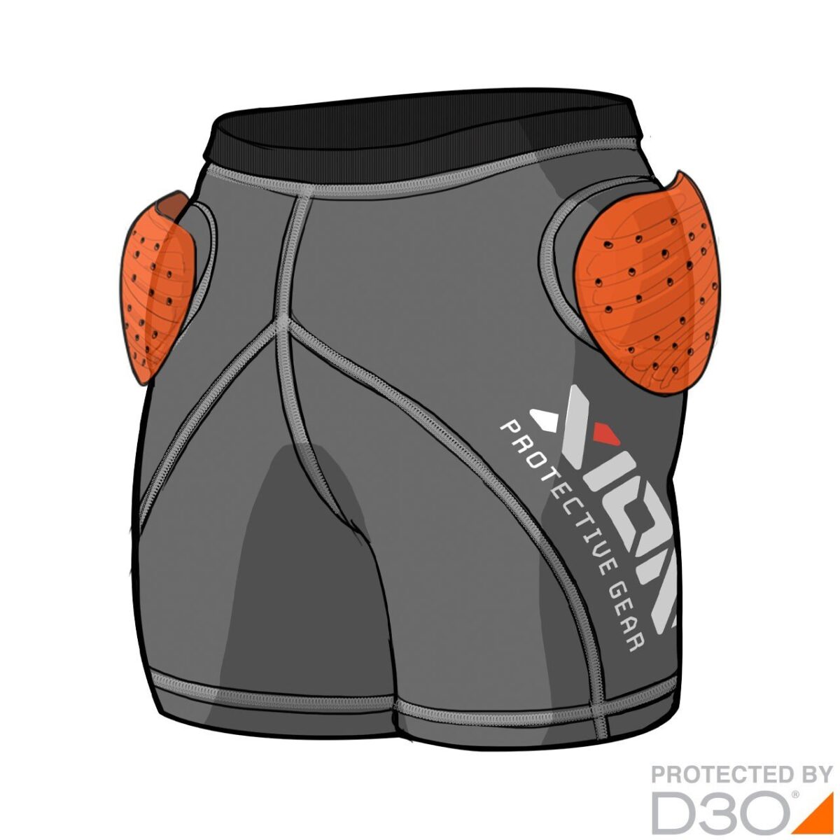 Shorts Freeride Evo – D3O [women]