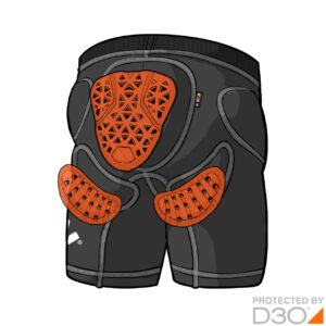 Shorts Freeride Evo – D3O [men]