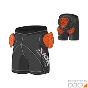 Shorts Freeride Evo – D3O [men]