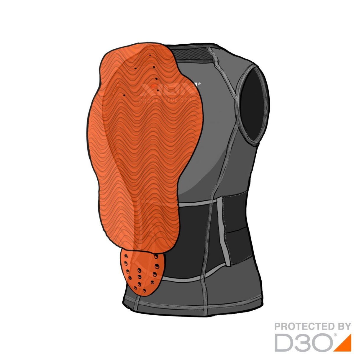 Nosleeve Vest Freeride – D3O [women]