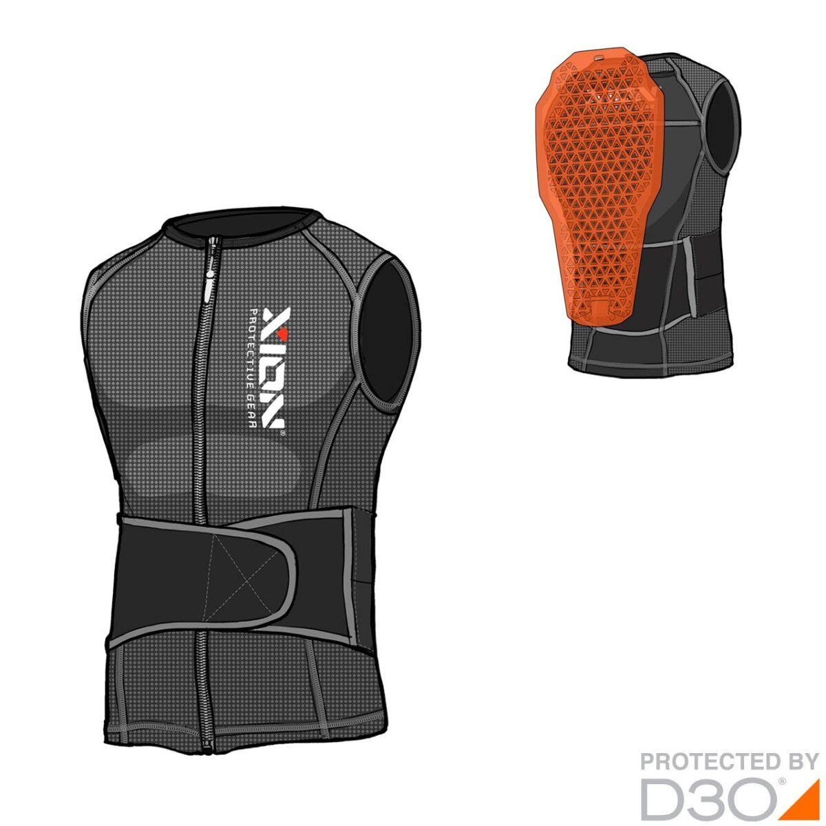 Vest Freeride Air – D3O [men]