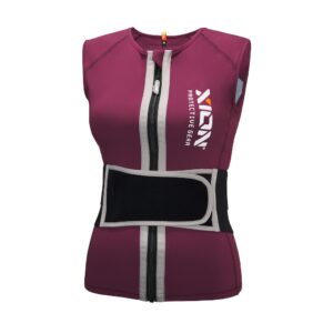 Vest Freeride Evo Plum - D3O - XS, D3O® VIPER STEALTH - 11mm (CE EN1621-2 / Level 1)